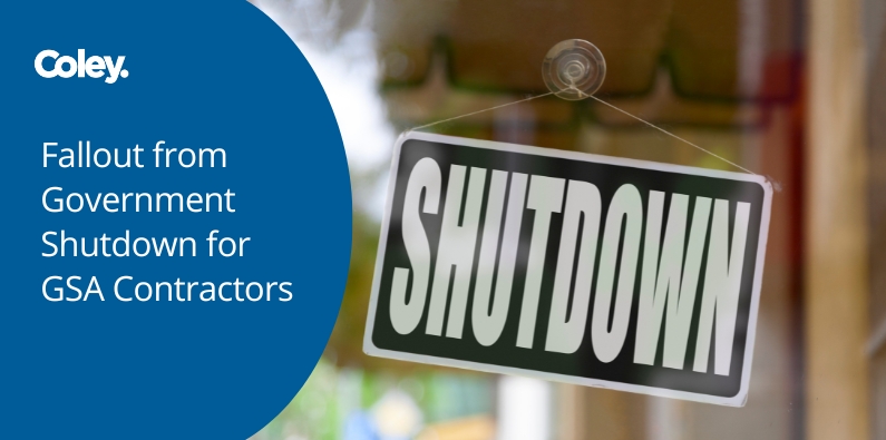 FallOut-from-Government-Shutdown-GSA-Contractors Fallout from Government Shutdown for GSA Contractors