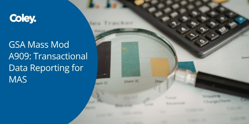 GSA-Mass-Mod-A909-TDR GSA Mass Mod A909: Transactional Data Reporting for MAS