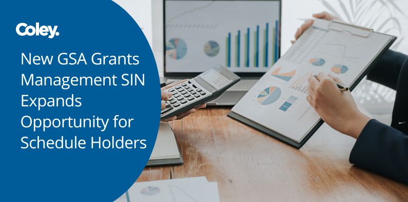 GSA Grants Management SIN Creates New Opportunities